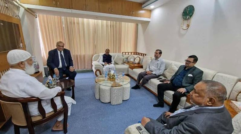 ডা. শফিকুর রহমানের সঙ্গে পাকিস্তানের হাইকমিশনারের সৌজন্য সাক্ষাৎ