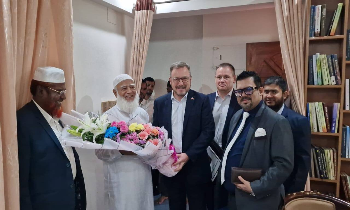 জামায়াতের আমিরের সঙ্গে রাশিয়ার রাষ্ট্রদূতের সৌজন্য সাক্ষাৎ