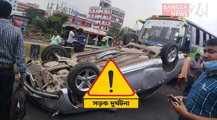 বগুড়ায় বাসের ধাক্কায় পথচারীর মৃত্যু