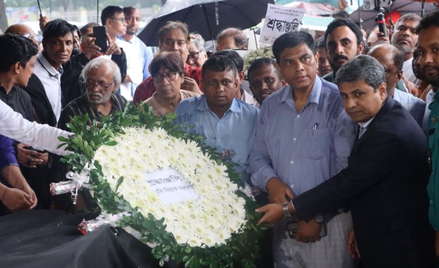 ফরিদা পারভীনের প্রতি সংস্কৃতি সচিবের শ্রদ্ধা নিবেদন