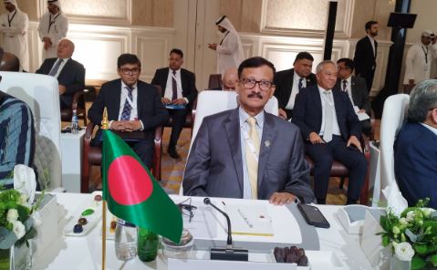 কাতারে জরুরি আরব-ইসলামিক সম্মেলনে যোগ দিলেন তৌহিদ