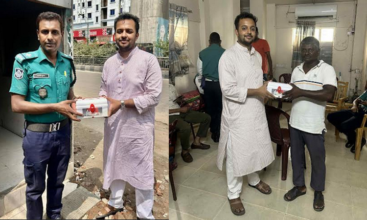 রাজধানীর বিভিন্ন পুলিশ বক্সে ফার্স্ট এইড বক্স দিল ছাত্রদল