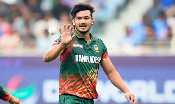 ২ উইকেট দূরে তাসকিন