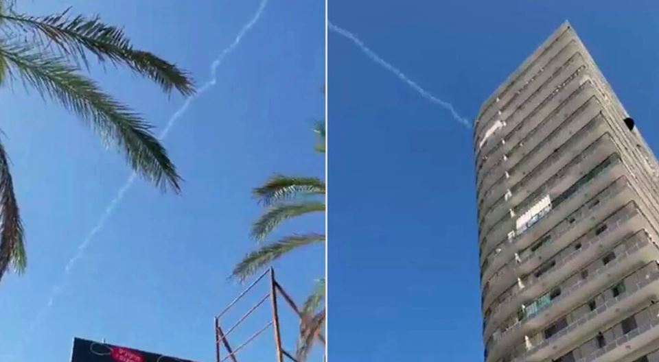 গাজা থেকে দুটি রকেট ছোড়া হয়েছে : ইসরাইলি বাহিনী