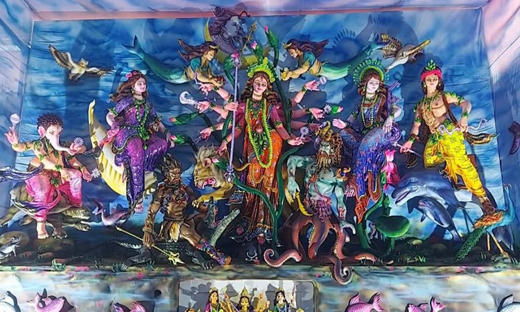 ব্রাহ্মণবাড়িয়ায় দুর্গোৎসব শুরু, আজ ষষ্ঠী
