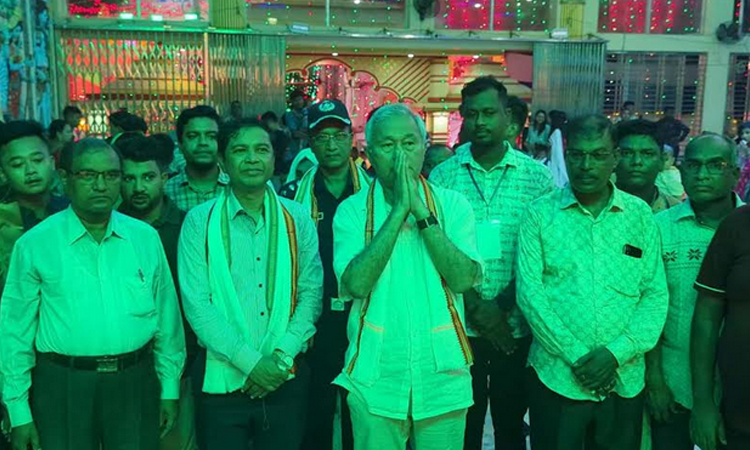 শারদীয় দুর্গোৎসব আমাদের শান্তি, ঐতিহ্য ও সম্প্রীতির প্রতীক : সুপ্রদীপ চাকমা