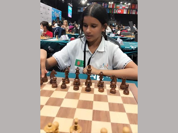 ফিদে ওয়ার্ল্ড ক্যাডেট দাবা চ্যাম্পিয়নশিপসে বাংলাদেশের ওয়ারিসা ৪২তম