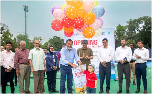 রাজশাহীতে আন্তর্জাতিক টেনিস চ্যাম্পিয়নশিপ শুরু