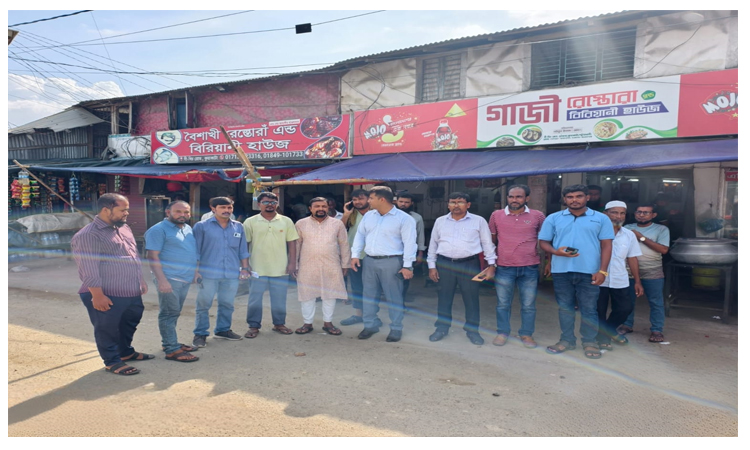 কুয়াকাটায় চারটি খাবারের হোটেলকে জরিমানা