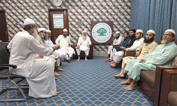 বাংলাদেশ খেলাফত আন্দোলনের সঙ্গে এনসিপির মতবিনিময় 