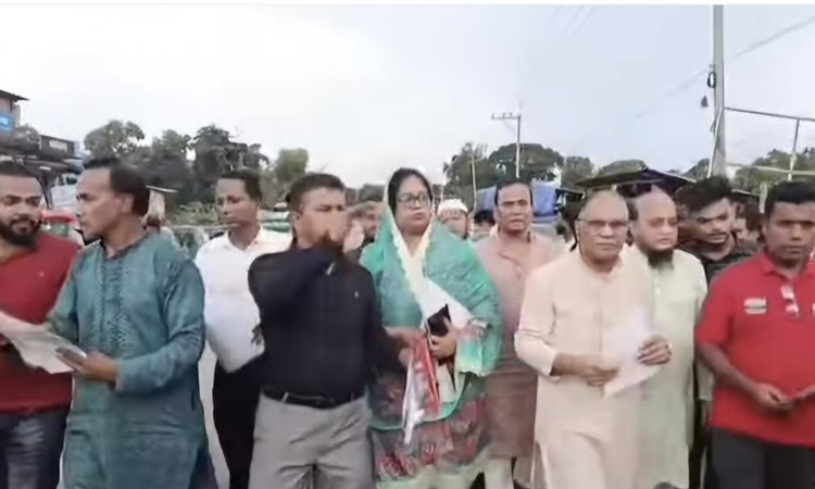 ফটিকছড়ি উপজেলা বিএনপির গণসংযোগ 