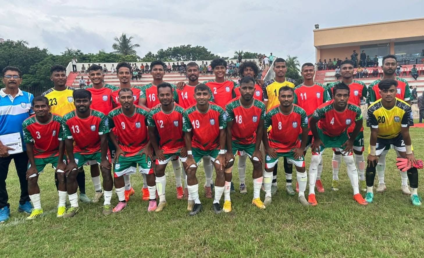 জাতীয় চ্যাম্পিয়নশীপে রাজু’র হ্যাটট্রিকে ঝিনাইদহকে হারাল খুলনা