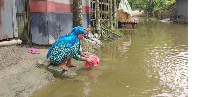 নীলফামারীতে তিস্তার বন্যা পরিস্থিতির আরও উন্নতি