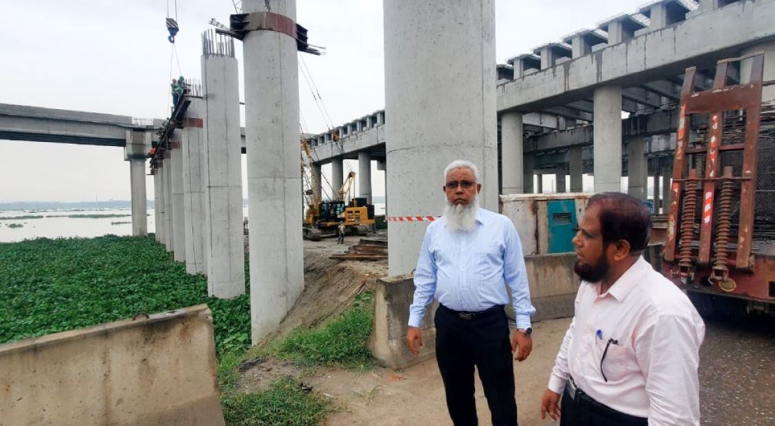 গুণগতমান ঠিক রেখে নির্ধারিত সময়ের মধ্যে প্রকল্প সম্পন্নের নির্দেশ সেতু সচিবের