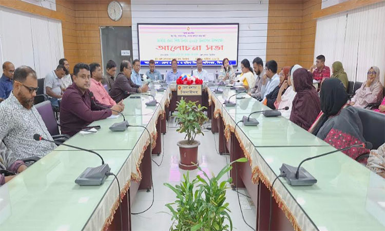 ঝিনাইদহে জাতীয় কন্যা শিশু দিবসের আলোচনা সভা অনুষ্ঠিত