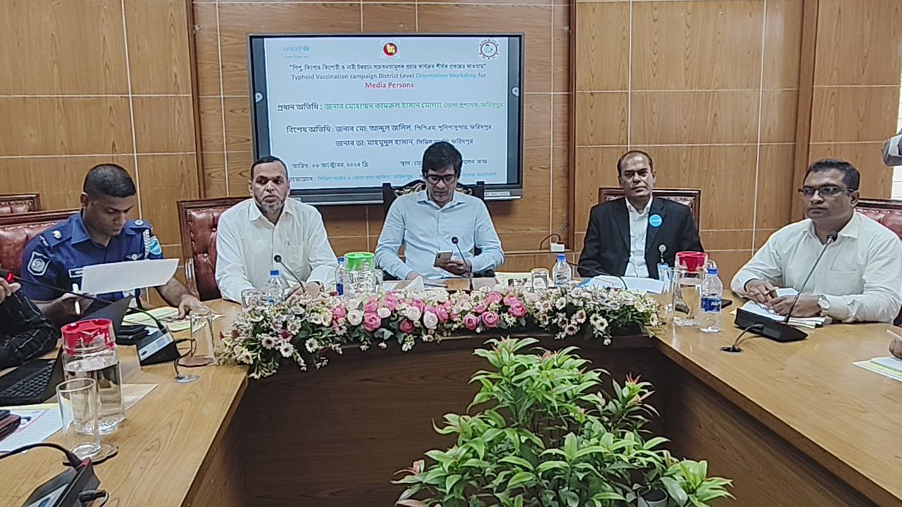 ফরিদপুরের পাঁচ লক্ষাধিক শিশু-কিশোরকে টিকা প্রদান শুরু ১২ অক্টোবর 
