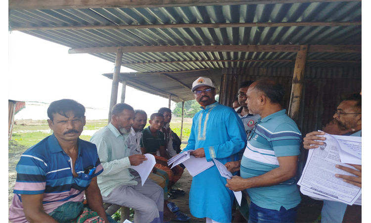 তারেক রহমানের ৩১ দফা বাস্তবায়নে নড়াইলে লিফলেট বিতরণ
