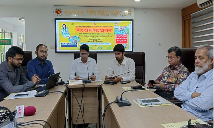 ফেনীতে টাইফয়েড টিকার লক্ষ্যমাত্রার ৭৪ শতাংশ রেজিস্ট্রেশন সম্পন্ন 