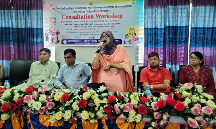 টাঙ্গাইলে ১০ লাখ ১৬ হাজার ১১২ জন শিশু টাইফয়েড টিকাদানের আওতায় 