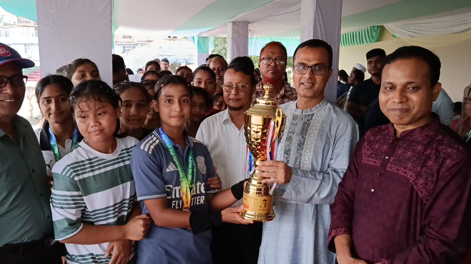 উৎসবমুখর পরিবেশে চাঁদপুরে গ্রীষ্মকালীন জাতীয় ক্রীড়া প্রতিযোগিতা সমাপ্ত