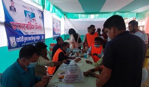চাঁদপুরে পরিচ্ছন্নতা কর্মীদের জন্য ফ্রি চিকিৎসা সেবা