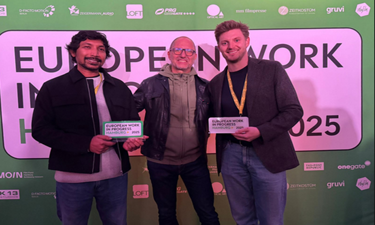 ইউরোপিয়ান ওয়ার্ক ইন প্রোগ্রেস পুরস্কার জিতেছে রবিউল আলম রবির চলচ্চিত্র