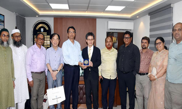 খুবির সাথে যৌথ গবেষণায় আগ্রহী জাপানের এনএআইএসটি 