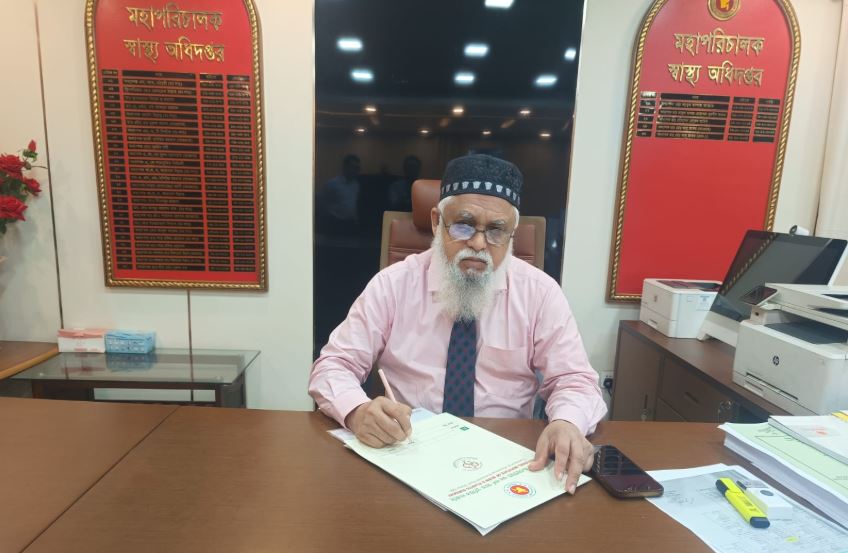 এ পর্যন্ত ৩৮ লক্ষ শিশুকে টাইফয়েডের টিকা দেওয়া হয়েছে : মহাপরিচালক