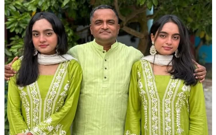 টাঙ্গাইলের যমজ দুই বোন এইচএসসি পরীক্ষায় জিপিএ-৫ পেয়েছে