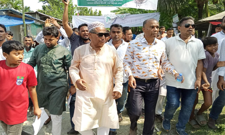পটুয়াখালীতে বিএনপি’র কেন্দ্রীয় নেতার পথসভা