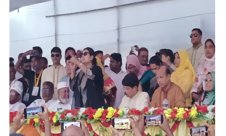 শেরপুরে তারেক রহমানের ৩১ দফা বাস্তবায়নে নারী সমাবেশ
