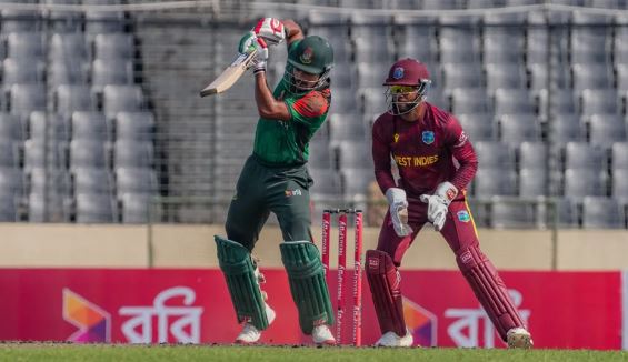ওয়েস্ট ইন্ডিজকে ২০৮ রানের টার্গেট দিল বাংলাদেশ