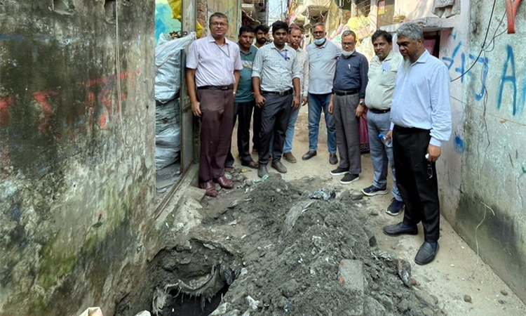 রাজধানীর কামরাঙ্গীরচরে অবৈধ গ্যাস সংযোগ উচ্ছেদে তিতাসের অভিযান