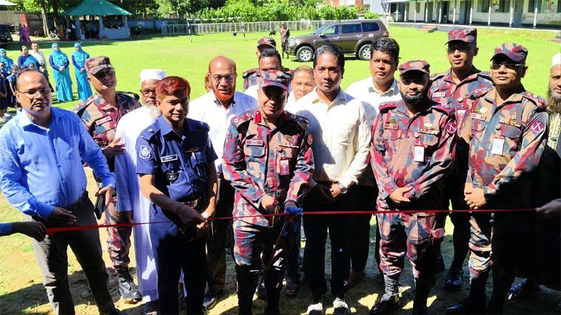 বাঘাইছড়িতে বিজিবি পরিচালিত স্কুলের নতুন শ্রেণিকক্ষের উদ্বোধন