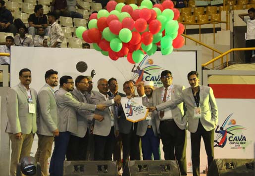 জমকালো আয়োজনে পর্দা উঠলো কাভা আন্তর্জাতিক ভলিবল চ্যাম্পিয়নশীপের