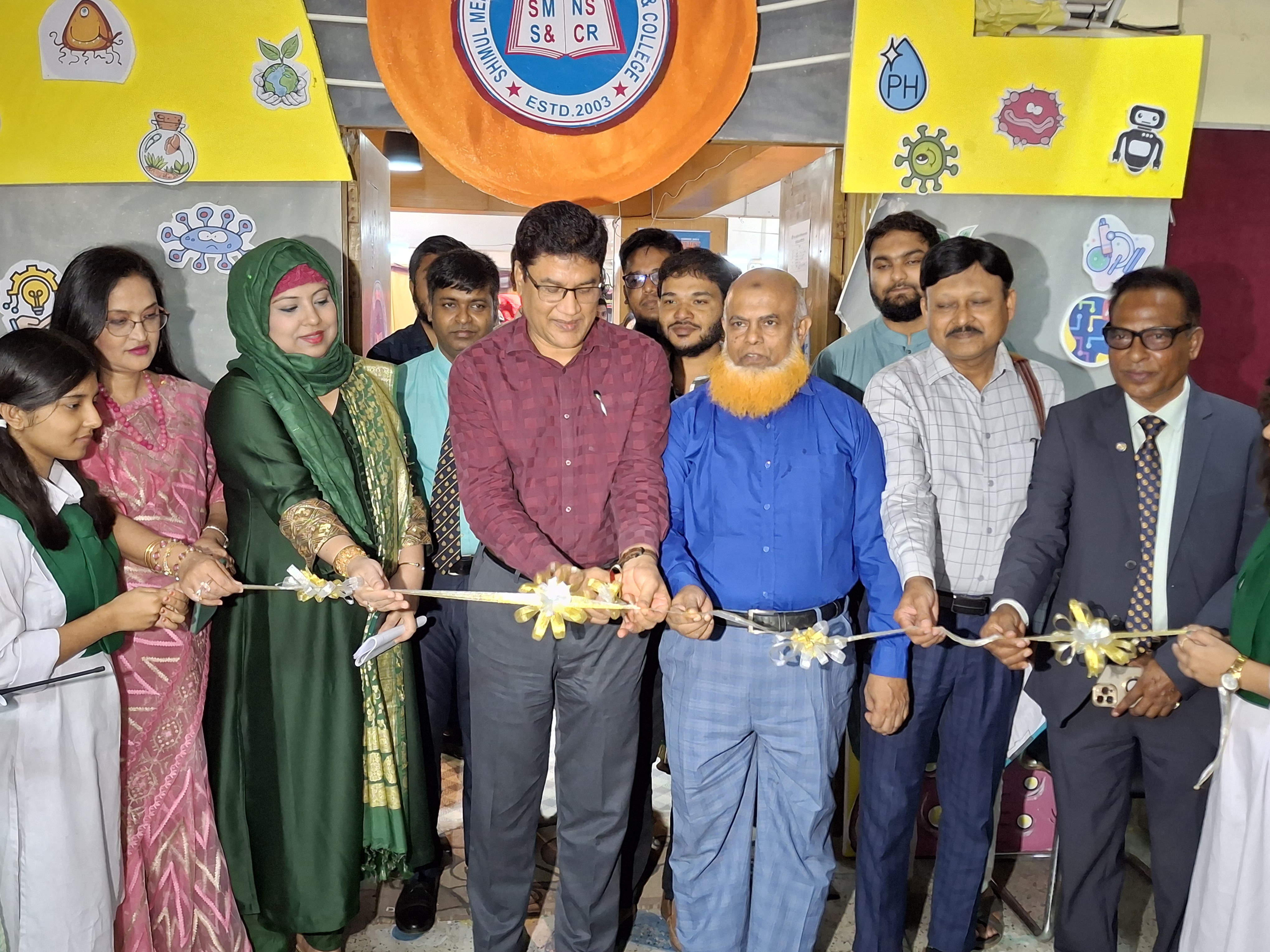 রাজশাহীর শিমুল মেমোরিয়ালে বিজ্ঞান মেলা শুরু