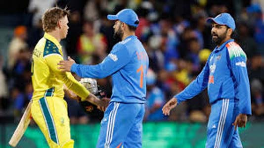 ভারতের বিপক্ষে ওয়ানডে সিরিজ জিতেছে অস্ট্রেলিয়া