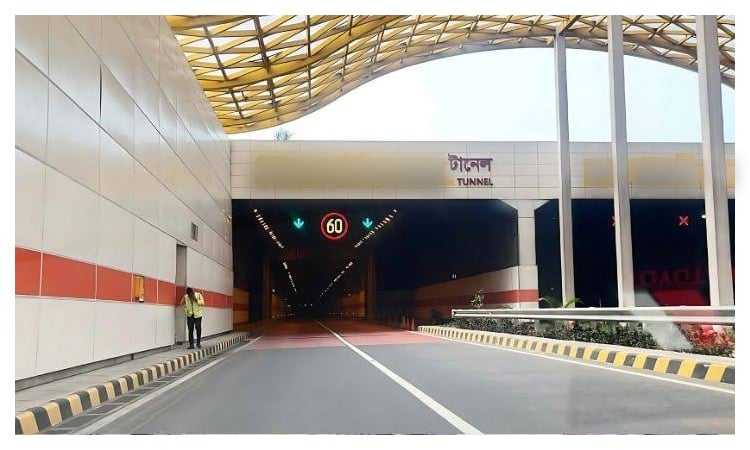 কর্ণফুলী টানেলে রক্ষণাবেক্ষণের জন্য ট্রাফিক ডাইভারসন
