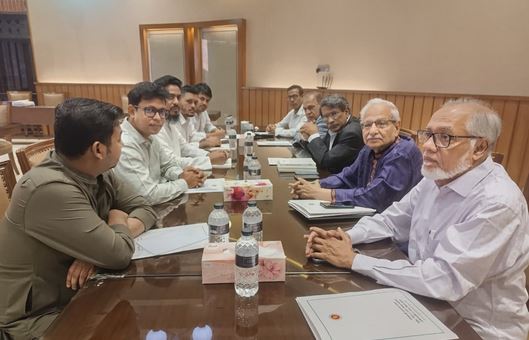 এনসিপি'র সঙ্গে বৈঠকে জাতীয় ঐকমত্য কমিশন