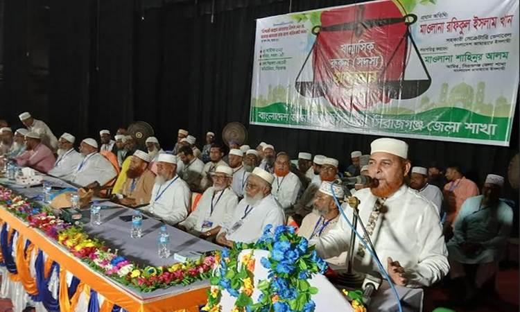 জুলাই বিপ্লবের আইনি ভিত্তি দিতে নভেম্বরের মধ্যে গণভোট চাই : মাওলানা রফিকুল ইসলাম খান 