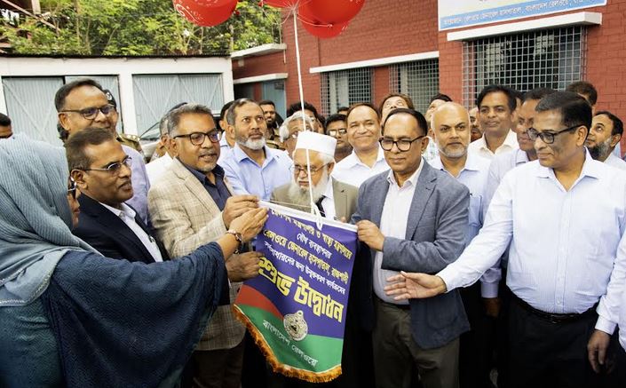 রাজশাহী রেলওয়ে হাসপাতালে সর্বসাধারণের চিকিৎসা সেবা উদ্বোধন : টিকেট ১০ টাকা