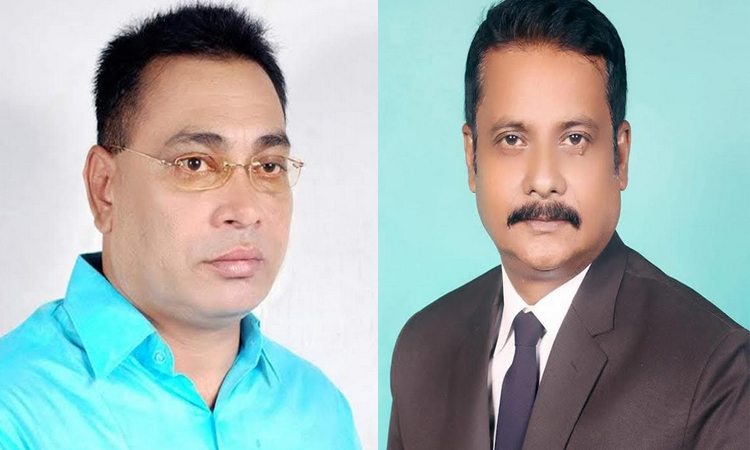 কুষ্টিয়া সাংবাদিক ইউনিয়নের সভাপতি আব্দুর রাজ্জাক ও সাধারণ সম্পাদক শামিম 