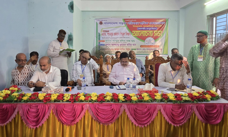 পরিবহন সেক্টর দেশের অর্থনীতিতে বড় অবদান রেখেছে: এ্যাড. শিমুল বিশ্বাস