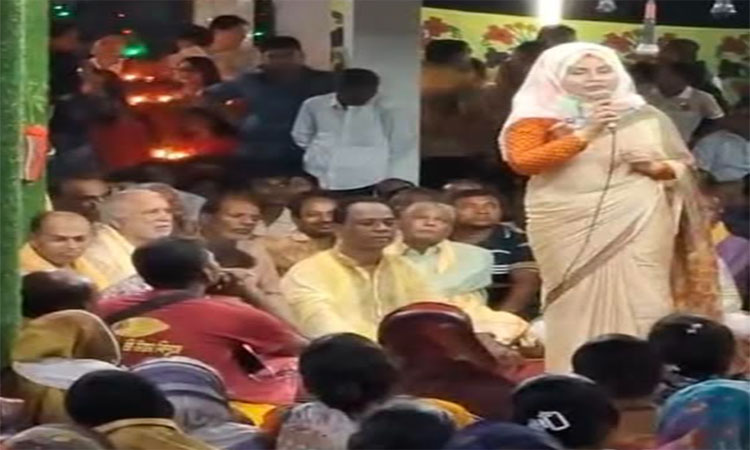 মাদারীপুরের ছিলারচর ইউনিয়নের রঘুরামপুর এলাকায় অনুষ্ঠিত হলো মহাহরিনাম যজ্ঞানুষ্ঠান