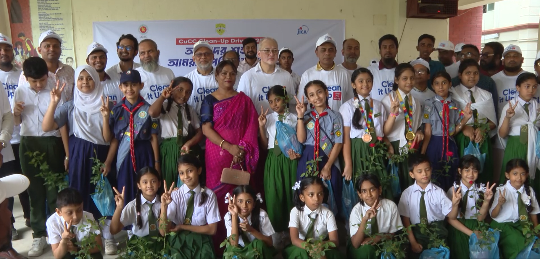 কুমিল্লা সিটি করপোরেশনের জনসচেতনতা ও পরিচ্ছন্নতা অভিযান