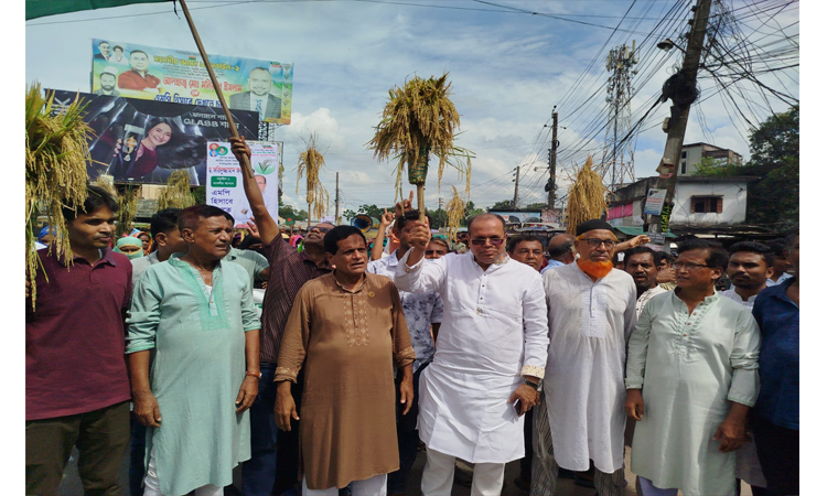 নড়াইলে এনপিপির শোভাযাত্রা ও পথসভা