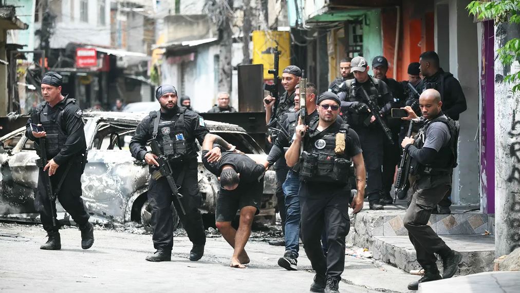 ব্রাজিলে ব্যাপক মাদকবিরোধী অভিযানের পর অন্তত ৪০ মরদেহ উদ্ধার