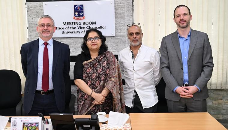 ঢাবির প্রো-ভিসির সঙ্গে ইইউ’র রাষ্ট্রদূতের সাক্ষাৎ