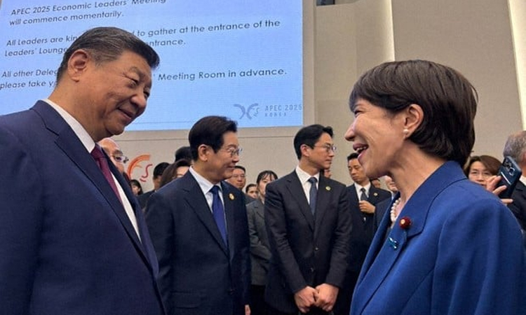 জাপানের নতুন প্রধানমন্ত্রীর সঙ্গে সি চিনপিংয়ের প্রথম বৈঠক