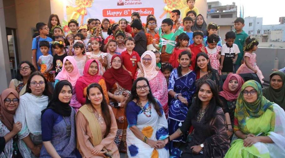 কিডস টাইমের অষ্টম বর্ষপূর্তি উদযাপন